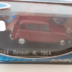 Renault 4L bordeaux del 1964