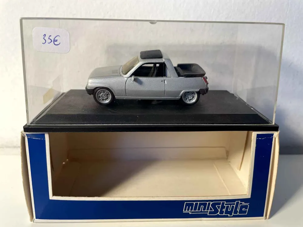 Renault 5 Cabriolet grigia (collezione Ministyle)