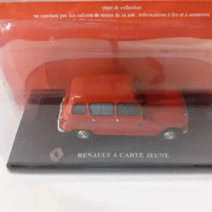 Renault 4 carta giovane rossa