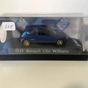 Renault Clio Williams blu (riferimento Solido 1531)