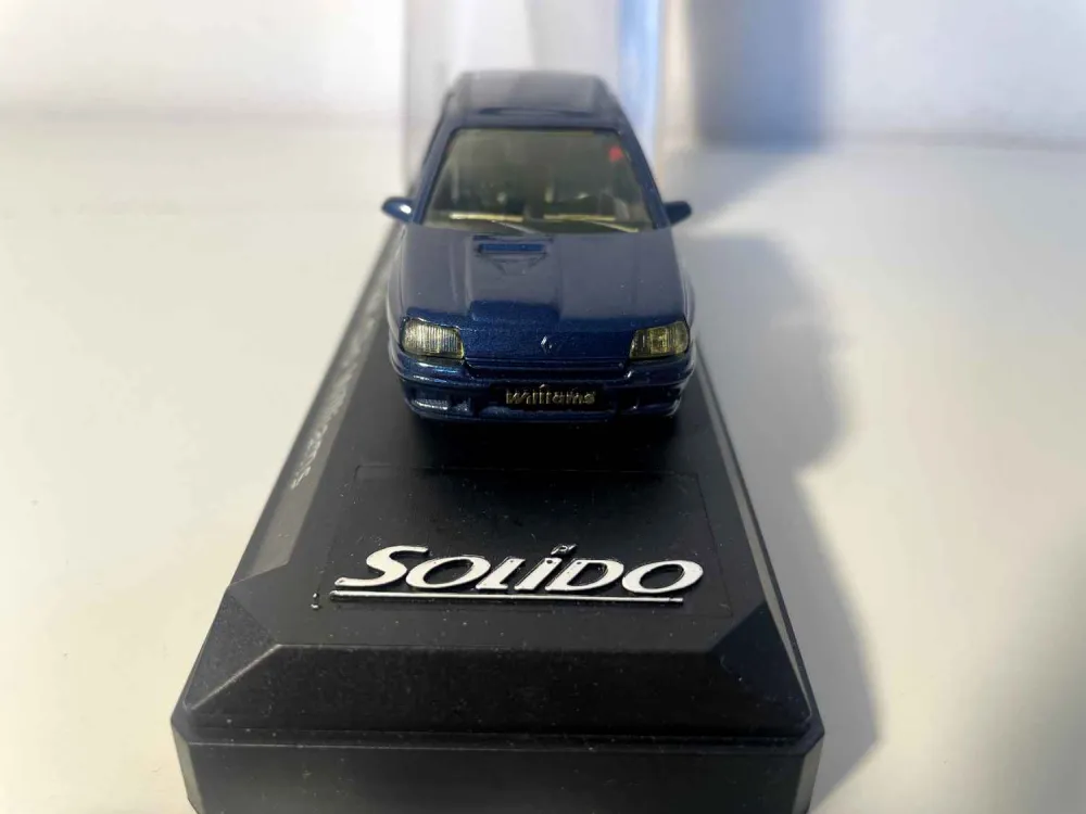 Renault Clio Williams blu (riferimento Solido 1531)