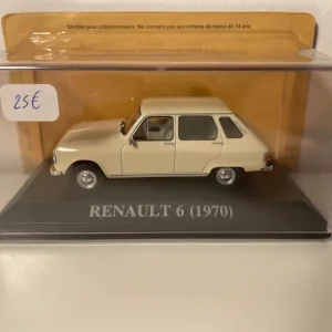 Renault 6 crema del 1970