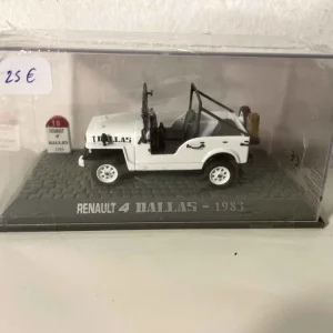 Renault 4 Dallas bianca del 1983