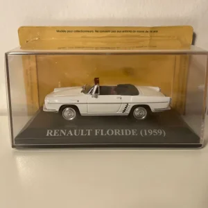 Renault Floride decappottabile bianca del 1959