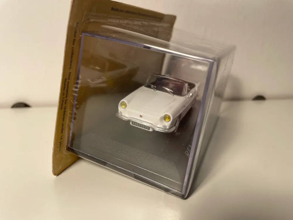 Renault Floride decappottabile bianca del 1959