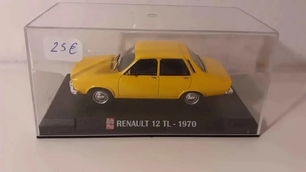 Renault 12 TL gialla del 1970