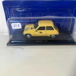 Renault 5 gialla del 1976 La Poste - PTT