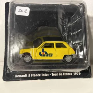 Renault 5 gialla "France Inter" Tour de France 1979