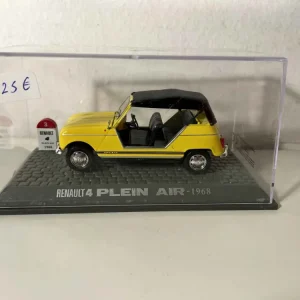 Renault 4 gialla scoperta del 1968