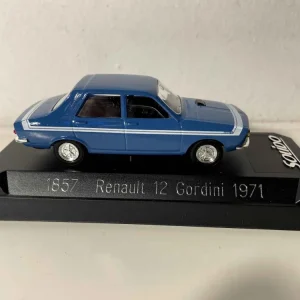 Renault 12 Gordini blu del 1971 (riferimento Solido 1857)