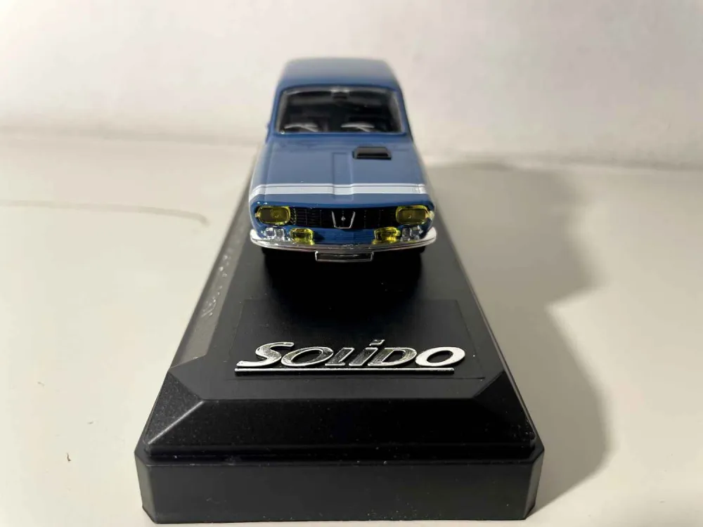 Renault 12 Gordini blu del 1971 (riferimento Solido 1857)