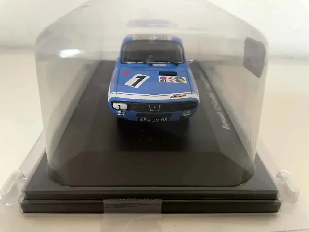 Renault 12 Gordini blu numero 1 - Coupé 1973