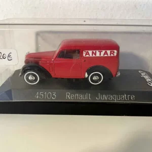 Renault Juvaquatre rosso ANTAR (riferimento Solido n. 45103)