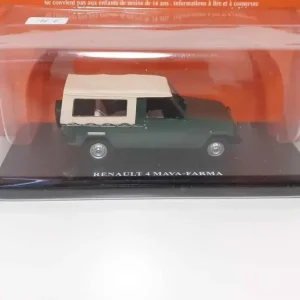 Renault 4 Mava-Farma verde scuro con tetto beige