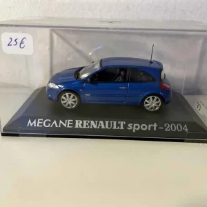 Renault Megane Sport blu del 2004