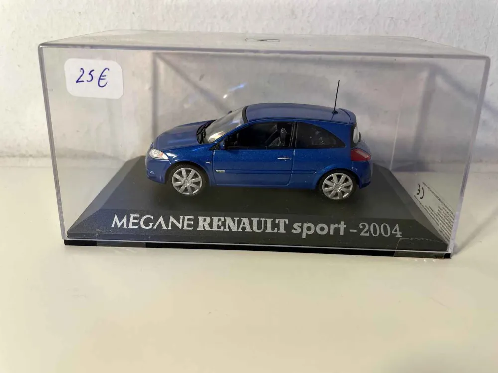 Renault Megane Sport blu del 2004