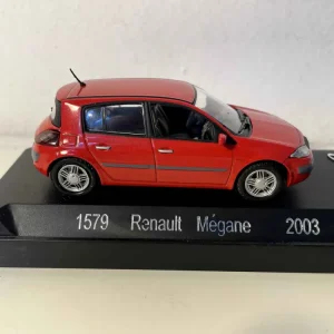 Renault Mégane rossa del 2003 (riferimento Solido 1579)