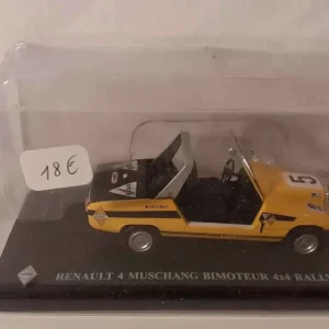 Renault 4 muschang bimotore 4x4 rally infernale