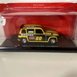 Renault 4 Peter Goldring strisce gialle e nere