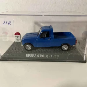Renault 4 pick-up blu del 1979