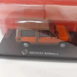 Renault Rodeo 5 arancione e tetto marrone