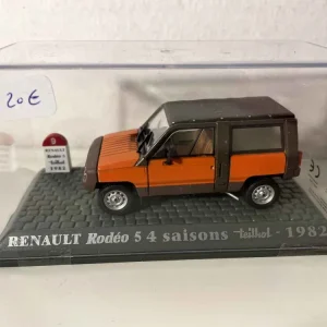 Renault Rodéo 5 4 stagioni arancione e marrone del 1982 (teilhol)