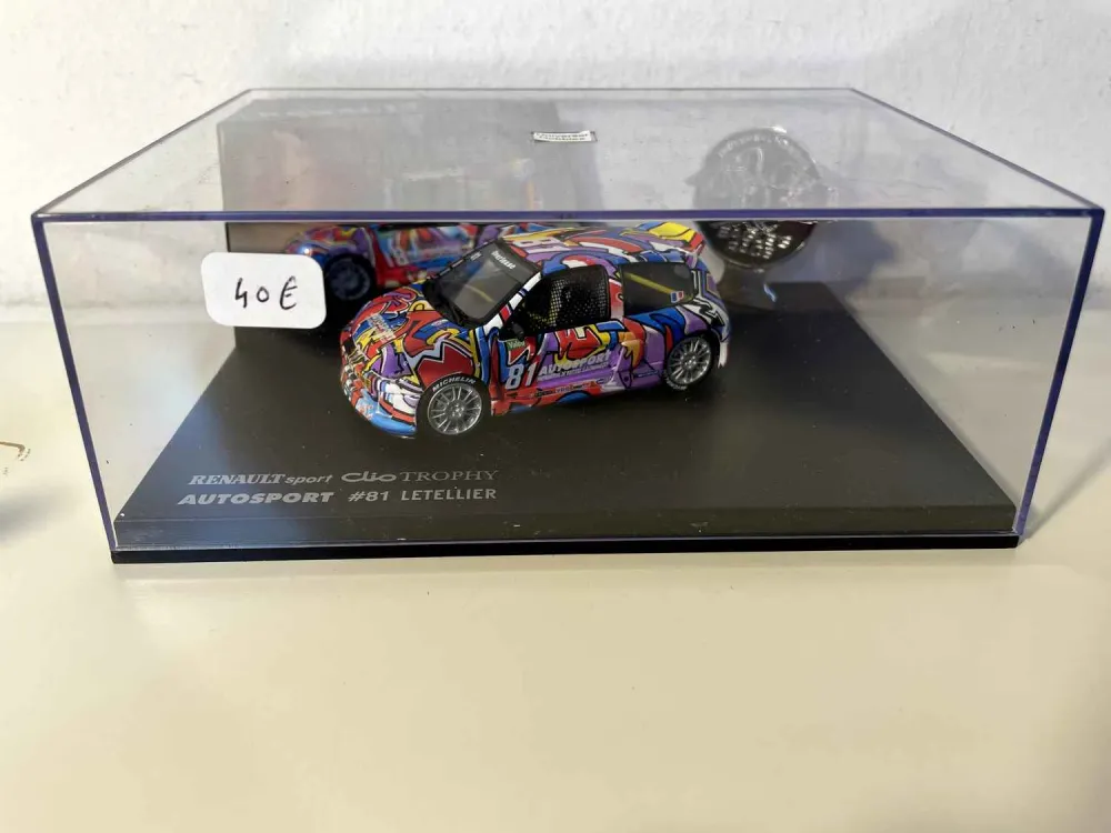 Renault Sport Clio Trophy AUTOSPORT numero 81 (Letellier) (cofanetto rettangolare)