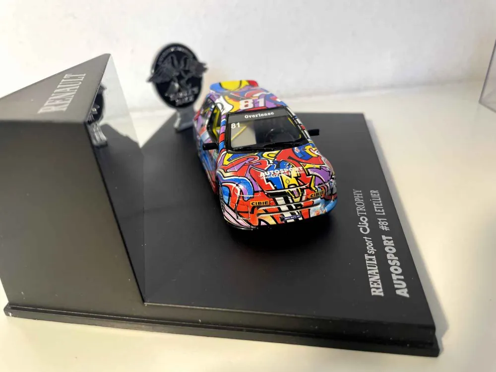 Renault Sport Clio Trophy AUTOSPORT numero 81 (Letellier) (cofanetto rettangolare)