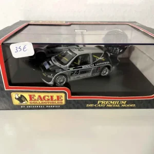 Renault Sport Clio Trophy nera e grigia numero 24 (Renault Catalunya) (cofanetto rettangolare)