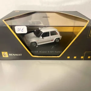 Renault Super 5 GT Turbo bianca del 1988 (cofanetto rettangolare)