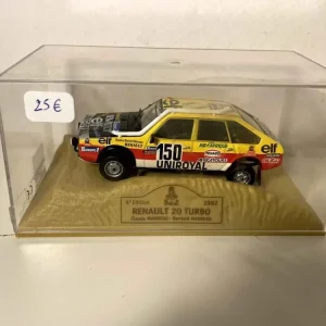 Renault 20 Turbo n. 150 gialla (Rally Parigi-Dakar 1982)