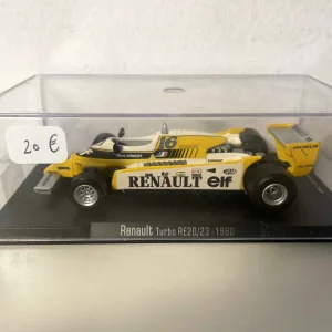 Renault Turbo RE20/23 gialla e bianca numero 16 del 1980 (Formula 1)