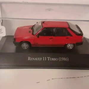 Renault 11 turbo rossa del 1986