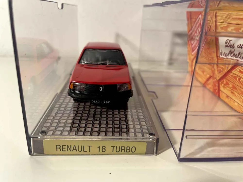Renault 18 turbo rossa (Norev)