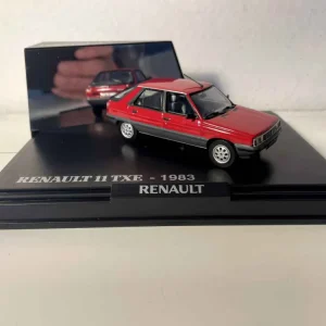 Renault 11 TXE rossa del 1983 (cofanetto rettangolare)