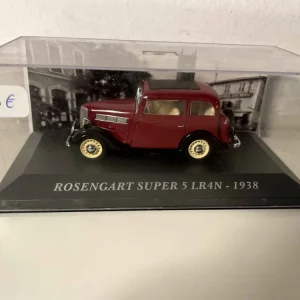 Rosengart Super 5 LR4N Rosso scuro/Borgogna del 1938