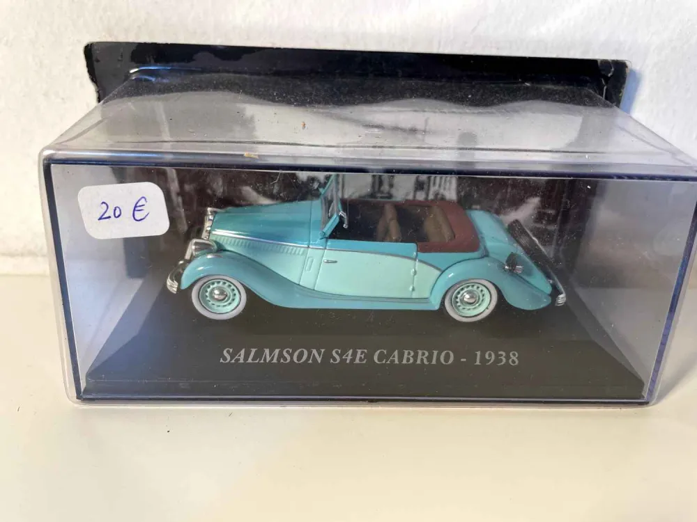 Salmson S4E Cabrio verde del 1938