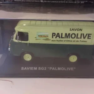 Saviem SG2 con la pubblicità PALMOLIVE