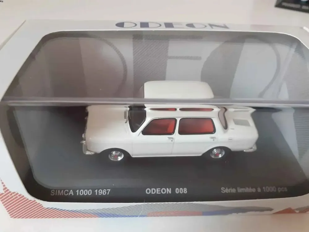 Simca 1000 bianca del 1967