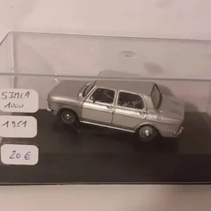 Simca 1000 grigia del 1961