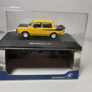 Simca 1000 rallye 2 gialla e nera del 1974