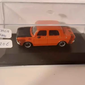 SIMCA 1000 Rallye rossa