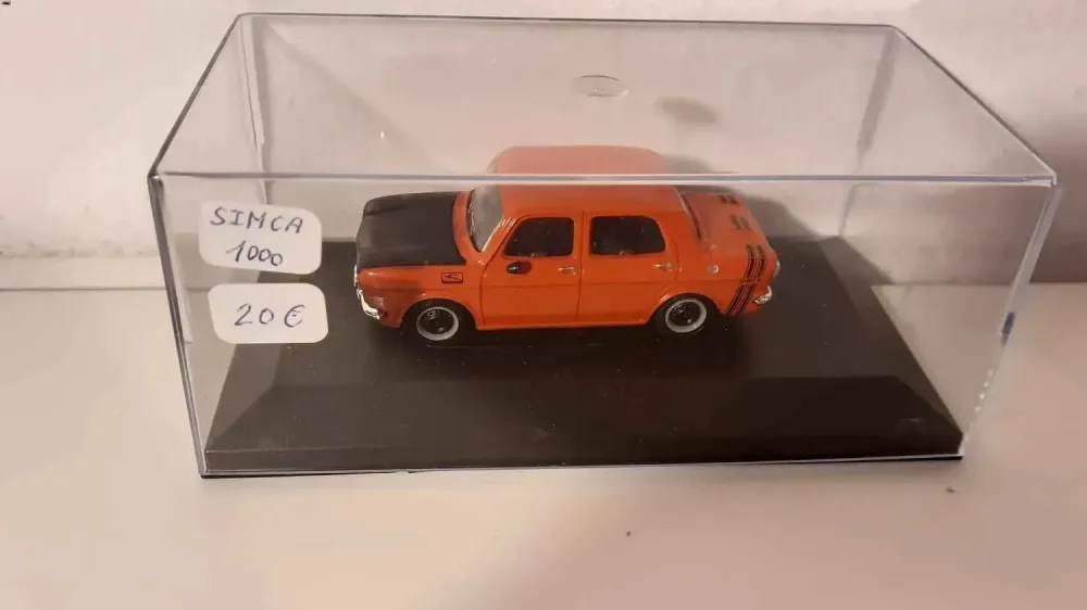 SIMCA 1000 Rallye rossa