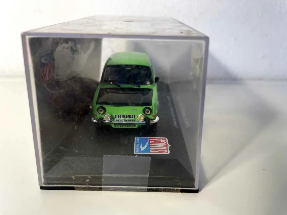 SIMCA 1000 Rallye 2 verde e nera del 1976