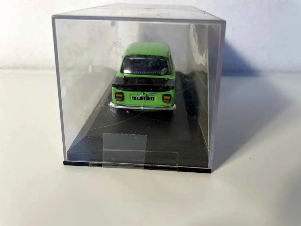 SIMCA 1000 Rallye 2 verde e nera del 1976
