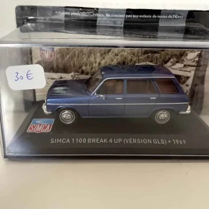 Simca 1100 break 4 UP (versione GLS) blu del 1969