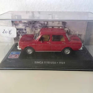 SIMCA 1118 USA rossa del 1969