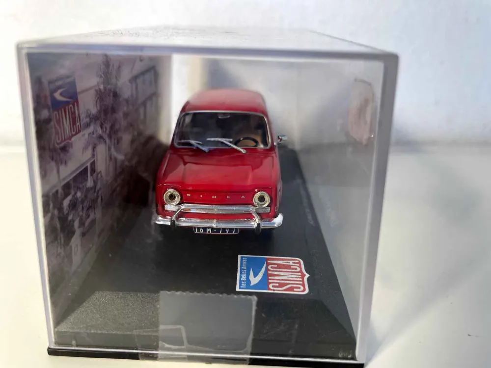 SIMCA 1118 USA rossa del 1969
