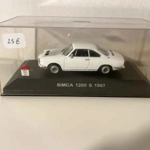 Simca 1200 S bianca del 1967