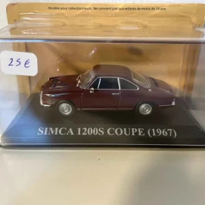 Simca 1200S Bordeaux Coupé del 1967